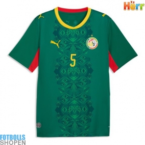 Billiga Senegal Idrissa Gueye #5 Bortatröja VM 2026 Kortärmad